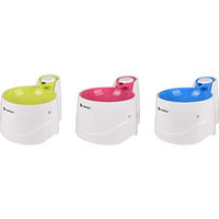 Produktbild von Flamingo Bellagio Trinkautomat für Hunde und Katzen Grün 2000ml BPA-frei - 2 l