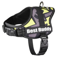 Produktbild von Flamingo Best Buddy Pluto Sicherheitsgeschirr für Hunde aus Nylon Grün XS