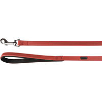 Produktbild von Flamingo Binti Leder Führleine für Hunde Rot 130 cm - 130 cm