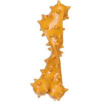 Produktbild von Flamingo Binty Kauspielzeug für Welpen aus Gummi Mini Beige Orange