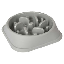 Flamingo Bobo 1 Slow Feeder Anti-Rutsch Napf für Hunde Grau 500ml - 500 ml – Bild 1 von 3