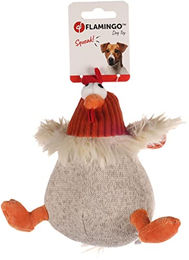 Flamingo Bodengrund Huhn Beige 17x9x20cm – Bild 1 von 3