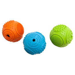 Produktbild von Flamingo Boomer Dental Ball Hundespielzeug aus Gummi Ø 7,5 cm - 1 Stk.