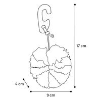 Produktbild von Flamingo Borre Knabber-Spielzeug für Kleintiere 17 cm