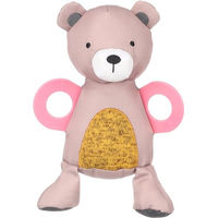 Produktbild von Flamingo Britty Bär Plüschspielzeug für Welpen mit Squeaker Taupe