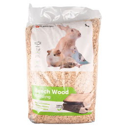 Flamingo Buchenholzschnipsel Einstreu für Kleintiere 20 l / 5 kg - 5 kg – Bild 1 von 4