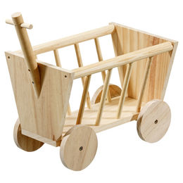 Flamingo Carro Heuraufe aus Holz für Nager 29 cm – Bild 1 von 3