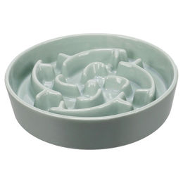 Flamingo Cena Slow Feeder Futternapf aus Keramik rund minzgrün 640 ml – Bild 1 von 1