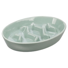 Flamingo Cena Slow Feeder Hund Futternapf aus Keramik oval minzgrün – Bild 1 von 1