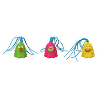 Produktbild von Flamingo Chucky Monster Quietschspielzeug für Hunde aus Latex in Grün 10 x 10 x 13 cm