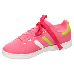 Flamingo Coppy Schuh Hundespielzeug aus Latex in Rosa mit Quietschfunktion – Bild 1 von 4