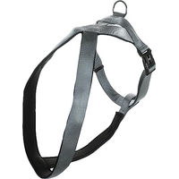 Produktbild von Flamingo Cross Abbi Hundegeschirr aus Nylon Grau XXL 74-100cm
