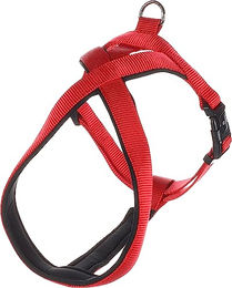 Flamingo Cross Abbi Hundegeschirr aus Nylon in Rot Größe XS 48-55cm – Bild 1 von 2