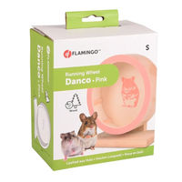 Produktbild von Flamingo Danco Holz Laufrad für Hamster und Mäuse Braun 15 x 9 x 17 cm - 14,5 cm