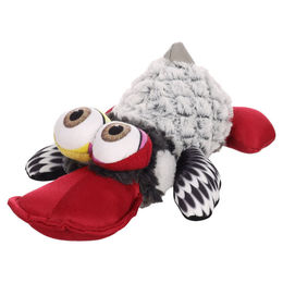 Flamingo Dazy Hundespielzeug Gans Grau Plüsch mit Squeaker 18x28x10cm – Bild 1 von 3
