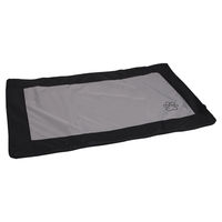 Produktbild von Flamingo Decke für Hühnerstall aus Polyester schwarz grau XXL