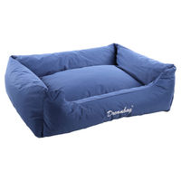 Produktbild von Flamingo Dreambay Hundebett rechteckig blau aus Polyester 100 x 80 x 25 cm