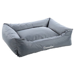 Produktbild von Flamingo Dreambay Hundebett rechteckig grau 100 x 80 x 25 cm aus Polyester
