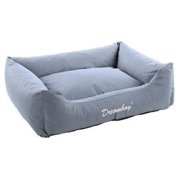 Produktbild von Flamingo Dreambay Hundebett rechteckig grau aus Polyester 80 x 67 x 22 cm