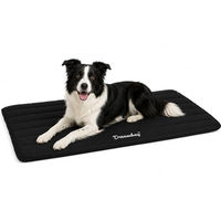 Produktbild von Flamingo Dreambay Orthopädisches Hundekissen mit Memory Foam für Drahtkäfig Schwarz