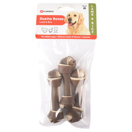 Flamingo Duetto Hundefutter Lamm und Reis Größe M ohne Zucker und Aromastoffe – Bild 1 von 1