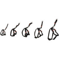 Produktbild von Flamingo Duma Sicherheitsgeschirr für Hunde Schwarz Nylon XS