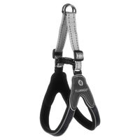 Produktbild von Flamingo Easy Hilka Hundegeschirr aus Nylon Schwarz Größe XS