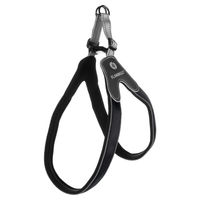 Produktbild von Flamingo Easy Hilka Hundegeschirr aus Nylon Schwarz Größe XXXL für Riesenrassen
