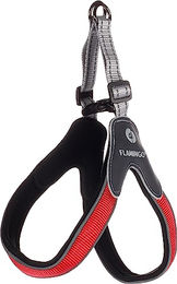 Flamingo Easy Hundegeschirr aus Nylon in Rot Größe M 40-50cm – Bild 1 von 3