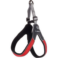 Produktbild von Flamingo Easy Hundegeschirr aus Nylon in Rot Größe M 40-50cm