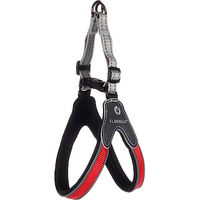 Produktbild von Flamingo Easy Hundegeschirr Hilka Rot Nylon Größe S 35-45cm