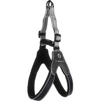 Produktbild von Flamingo Easy Hundegeschirr Hilka Schwarz Nylon Größe S 35-45cm