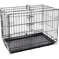 Produktbild von Flamingo Ebo Drahtkäfig Laufstall Schwarz 43x61x50 cm