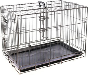 Flamingo Ebo Drahtkäfig Laufstall XL Taupe 70x109x77 cm – Bild 1 von 4