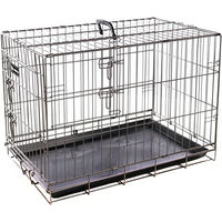 Produktbild von Flamingo Ebo Drahtkäfig Laufstall XL Taupe 70x109x77 cm