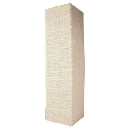 Flamingo Eck Kratzbrett für Katzen aus Sisal in Beige 56x100cm mit Katzenminze – Bild 1 von 2