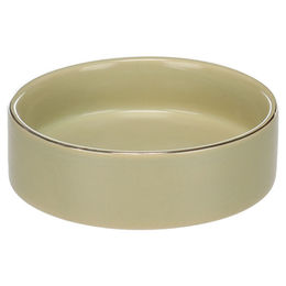 Produktbild von Flamingo Eram Futternapf und Trinknapf aus Keramik für Katzen hellgrün rund - 200 ml