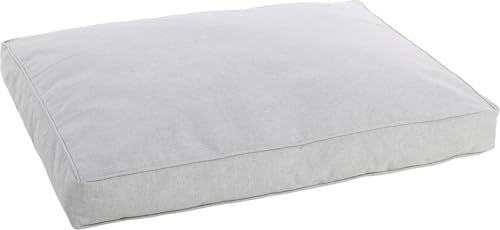 Flamingo Ergonomisches Hundebett Genève Rechteckig Grau 80x60x10 cm Waschbar – Bild 1 von 2