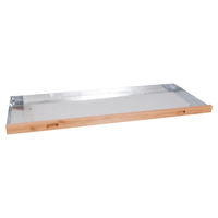 Produktbild von Flamingo Ersatz Schublade für Kaninchenstall aus Metall Silber 36x79 cm