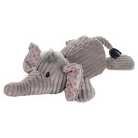 Produktbild von Flamingo Fanto Elefant Hundespielzeug aus Textil in Grau mit Quietscher 23x36cm