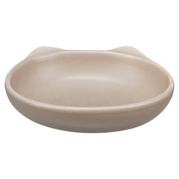 Flamingo Filou Futter- und Trinknapf aus Keramik oval taupe 270 ml – Bild 1 von 1