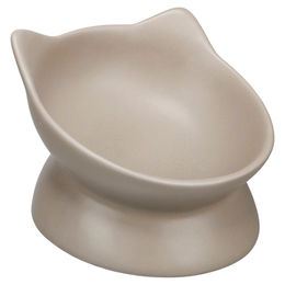 Flamingo Filou Futternapf und Trinknapf aus Keramik rund ergonomisch beige – Bild 1 von 1