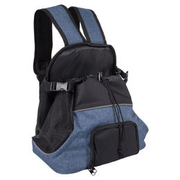 Flamingo Fronttasche Sybil Blau für kleine Hunde aus Polyester – Bild 1 von 6