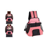 Produktbild von Flamingo Fronttasche Xanty Rosa Transporttasche für kleine Hunde und Welpen aus Polyester