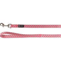 Produktbild von Flamingo Führleine aus Nylon in Rosa Grün Bunt 120 cm - 120 cm