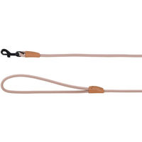 Produktbild von Flamingo Führleine für Welpen Malibu Taupe 130 cm 6 mm Nylon - 130 cm