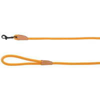 Produktbild von Flamingo Führleine Malibu für Welpen aus Nylon in Ocker 130 cm wasserabweisend - 130 cm