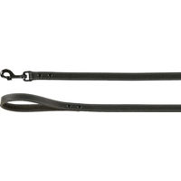 Produktbild von Flamingo Führleine Montana aus Leder Schwarz 130cm 20mm - 130 cm
