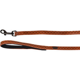 Flamingo Führleine Patti aus Kunstleder braun 130 cm 15 mm - 130 cm – Bild 1 von 1