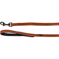 Produktbild von Flamingo Führleine Patti aus Kunstleder braun 130 cm 15 mm - 130 cm